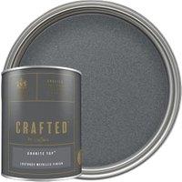 CRAFTED by Crown Emulsion Interior Paint - Metallic Granite Top - 1.25L