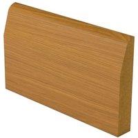 Wickes Chamfered Oak Veneer Skirting - 18 x 144 x 4200mm