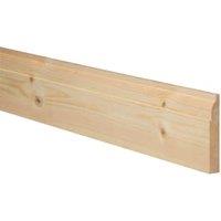 Wickes Ovolo Natural Skirting - 19 x 144 x 4200mm