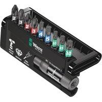 Wera PZ2 10 Piece Bit Set Bit-Check Impaktor 1 TriTorsion Long Service Life Bits with Impaktor Bit Holder