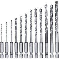 Einhell kwb 12 Piece HSS Metal Drill Bit Set