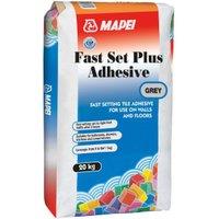 Mapei Fast Set Plus Grey Ceramic & Porcelain Tile Adhesive - 20kg