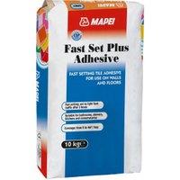 Mapei Fast Set Plus Grey Ceramic & Porcelain Tile Adhesive - 10kg