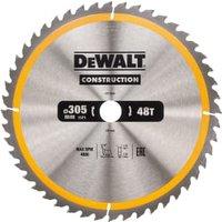 DEWALT DT1959-QZ 48 Teeth Construction Smooth Cut Circular Saw Blade - 305 x 30mm