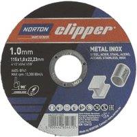 Norton Clipper Metal Inox Cutting Disc - 115mm