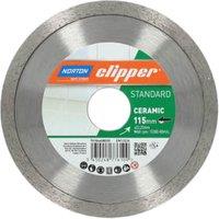 Norton Clipper Continuous Rim Ceramic Cutting Disc - 115mm