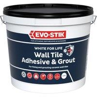EVO-STIK White for Life Wall Tile Adhesive & Grout - 2.5L