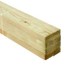 Wickes Treated Sawn Kiln Dried Timber - 19 x 38 x 4800mm - Pack of 8