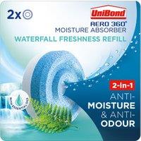 UniBond Aero 360 Waterfall Scented Refill - 2 X 450g