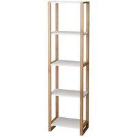 Bamboo 5 Tier Shelving Unit - 1500 x 400mm