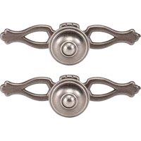 Wickes Cabinet Antique Pewter Cabinet Knob - 108mm - Pack of 2