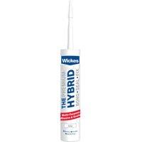 Wickes Grey Hybrid Sealant & Adhesive - 290ml