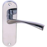 Eden Chrome Latch Door Handle - 1 Pair