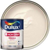Dulux Non Drip Gloss Paint - Natural Calico - 750ml