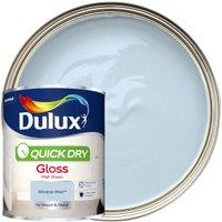Dulux Quick Drying Gloss Paint - Mineral Mist - 750ml