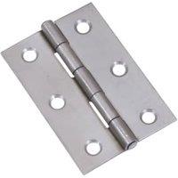Wickes Steel Loose Pin Butt Hinge - 76mm - Pack of 20