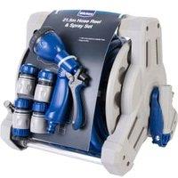 Wickes Hose Reel & Spray Gun Set