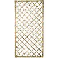 Forest Garden Hidcote Diamond Lattice Trellis - 1800 x 900mm