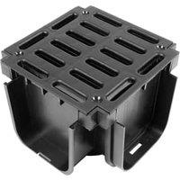 Clark-Drain 4 Way Corner Unit - Black