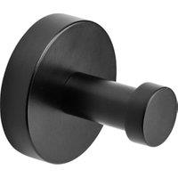 Croydex Epsom Flexi-Fix Robe Hook - Matt Black