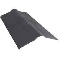 Onduline Intense Anthracite Grey Bitumen Ridge Piece - 420 x 1000 x 3mm