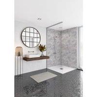 Wetwall Elite Serpentine Stone Tongue & Groove Single Shower Panel - 2420 x 600 x 10mm
