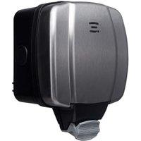 BG Decorative Weatherproof Single Switched Power Socket - 13A