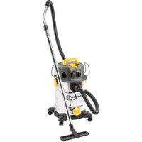 Vacmaster VDK1430SFC-01L 30L L Class Wet & Dry Cleaner with Push Clean Filter & Power Take Off - 1400W