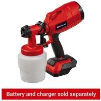 Einhell Power X-Change 18V Cordless Fence & Decking Paint Spray Gun - Bare