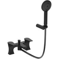Bristan Hourglass Bath Shower Mixer Tap - Black
