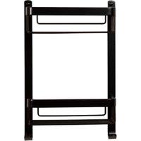 Croydex Large 2 Tier Bathroom Storage Basket - Black