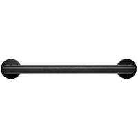 Croydex Straight Black Grab Bar - 300mm