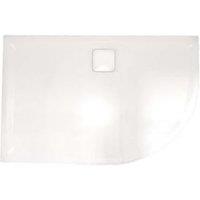 Nexa By Merlyn 25mm Offset Quadrant Right Hand Low Level Slip Resistant Shower Tray - 1200 x 900mm