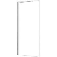 Nexa By Merlyn Chrome Angled Stabilising Bar Only - 350mm