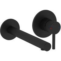 VitrA Spring Built-In Wall Mounted Basin Mixer Tap - Dust Black