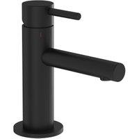 VitrA Spring Short Neck Compact Mono Basin Mixer Tap - Dust Black