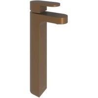 Beckington Single Lever Tall Mono Basin Mixer Tap - Brushed Bronze