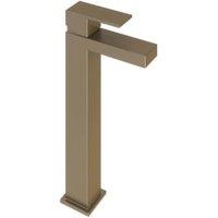 Ashton Single Lever Tall Mono Basin Mixer Tap - Brushed Nickel