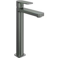 Hemington Single Lever Tall Mono Basin Mixer Tap - Matt Anthracite