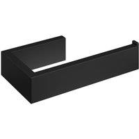 Abacus Square Toilet Roll Holder - Matt Black