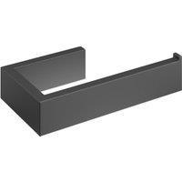 Hadleigh Square Toilet Roll Holder - Matt Anthracite
