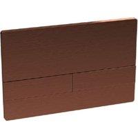 Hadleigh Flush Plate for Bathrooms - Brushed Bronze