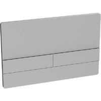 Hadleigh Flush Plate for Bathrooms - Satin