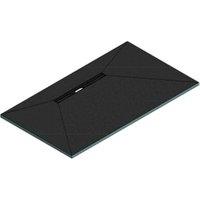 Abacus Linear 30mm Wetroom Shower Tray with 600mm Offset Drain Level Access - 1200 x 900mm