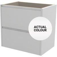 Duarti By Calypso Beaufort 600mm Slimline 2 Drawer Wall Hung Vanity Unit - White Varnish