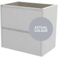 Duarti By Calypso Beaufort 600mm Slimline 2 Drawer Wall Hung Vanity Unit - Shadow Grey