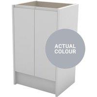 Duarti By Calypso Beaufort 500mm Slimline 2 Door Floor Standing Vanity Unit - Shadow Grey