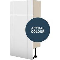 Duarti By Calypso Highwood 400mm Floor Reaching Slimline Toilet Unit - Twilight Blue
