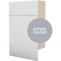 Duarti By Calypso Beaufort 500mm Floor Reaching Slimline Toilet Unit - Shadow Grey