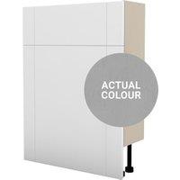 Duarti By Calypso Highwood 600mm Floor Reaching Slimline Toilet Unit - Fossil Grey